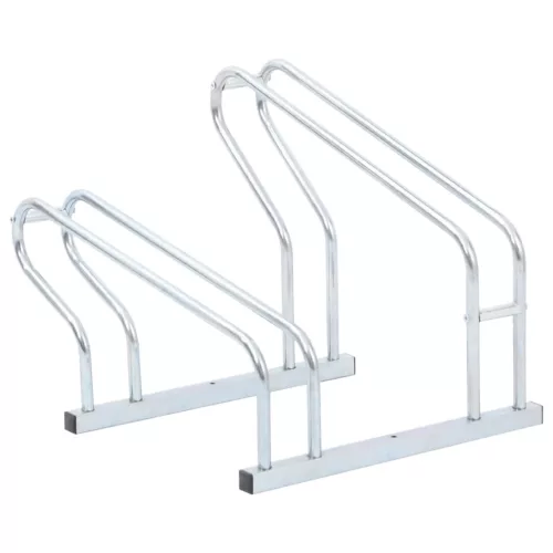 vidaXL padlón álló horganyzott acél kerékpártartó 2 kerékpárhoz