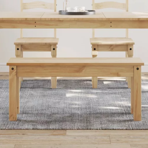 vidaXL PANAMA tömör fenyőfa étkezőpad 105 x 30 x 45 cm