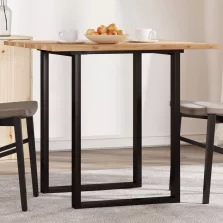   vidaXL négyzet alakú tömör akácfa asztallap 80 x 80 x 2 cm