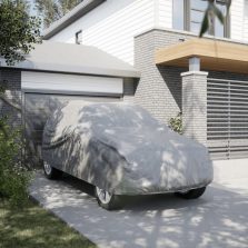   vidaXL szürke nem szőtt szövet teljes autóhuzat SUV-hoz XL