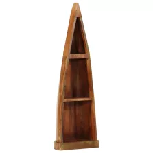   vidaXL tömör újrahasznosított fa csónakszekrény 39 x 27 x 127 cm
