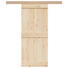   vidaXL ezüst alumínium ötvözet tolóajtó fémszerelék készlet 183 cm