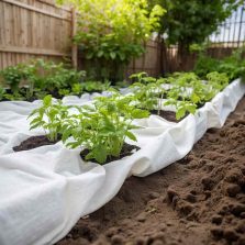   vidaXL fehér poliészter szál geotextília talajtakaró 1 x 50 m