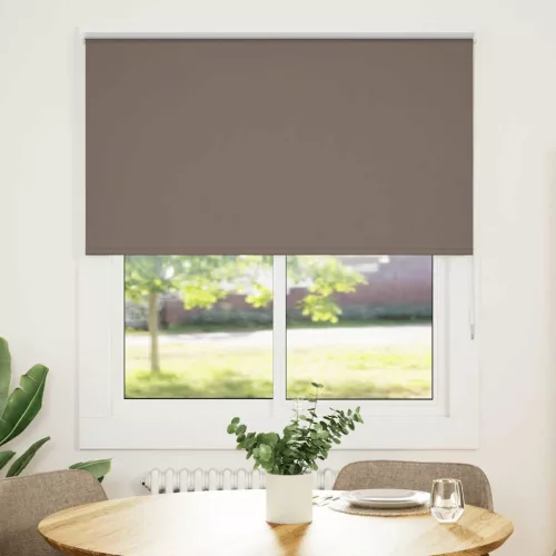 vidaXL redőny Blackout 130x130 cm szövetszélesség 126,6 cm poliészter