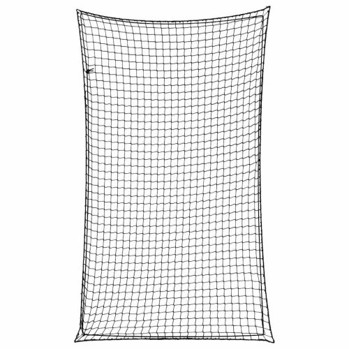 vidaXL fekete polipropilén utánfutóháló elasztikus kötéllel 2,1x1,25 m