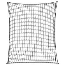   vidaXL fekete polipropilén utánfutóháló elasztikus kötéllel 3 x 2,5 m