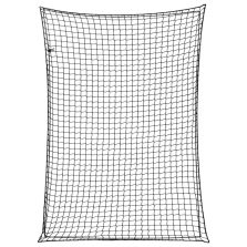   vidaXL fekete polipropilén utánfutóháló elasztikus kötéllel 3,5x2,5 m