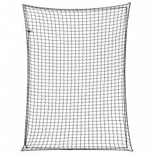   vidaXL fekete polipropilén utánfutóháló elasztikus kötéllel 4 x 3 m