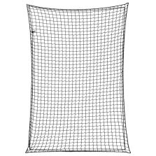   vidaXL fekete polipropilén utánfutóháló elasztikus kötéllel 5 x 3,5 m