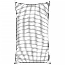   vidaXL fekete polipropilén utánfutóháló elasztikus kötéllel 6 x 3,5 m