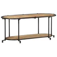 vidaXL tömör nyers mangófa TV-szekrény 100 x 42 x 40 cm