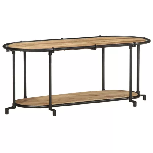 vidaXL tömör nyers mangófa TV-szekrény 100 x 42 x 40 cm