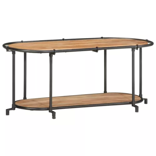 vidaXL tömör akácfa TV-szekrény 100 x 42 x 40 cm