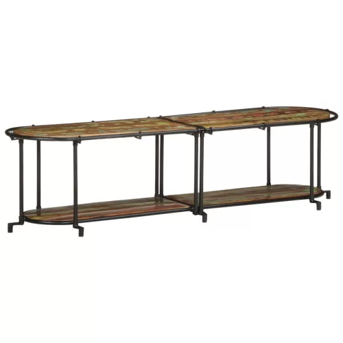 vidaXL tömör újrahasznosított fa TV-szekrény 160 x 42 x 40 cm