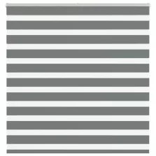   vidaXL zebrafüggönnyel sötét szürke szövetszélesség 145,9cm poliészter