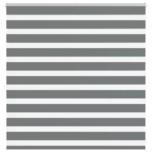 vidaXL zebrafüggönnyel sötét szürke szövetszélesség 145,9cm poliészter