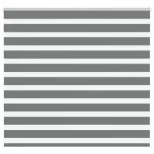   vidaXL zebrafüggönnyel sötét szürke szövetszélesség 150,9cm poliészter