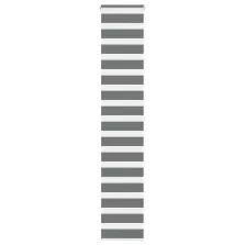   vidaXL zebrafüggönnyel sötét szürke szövetszélesség 35,9 cm poliészter