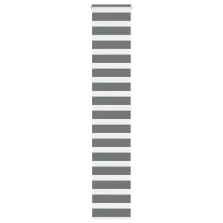   vidaXL zebrafüggönnyel sötét szürke szövetszélesség 45,9 cm poliészter