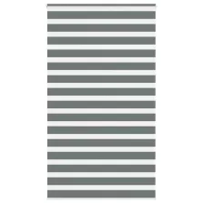   vidaXL zebrafüggönnyel sötét szürke szövetszélesség 115,9cm poliészter