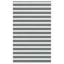   vidaXL zebrafüggönnyel sötét szürke szövetszélesség 145,9cm poliészter