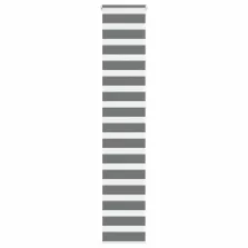   vidaXL zebrafüggönnyel sötét szürke szövetszélesség 40,9 cm poliészter