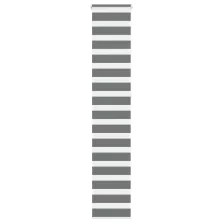   vidaXL zebrafüggönnyel sötét szürke szövetszélesség 45,9 cm poliészter