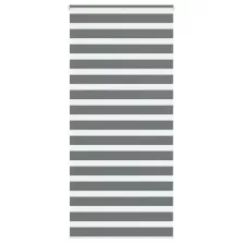   vidaXL zebrafüggönnyel sötét szürke szövetszélesség 95,9 cm poliészter