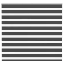   vidaXL zebrafüggönnyel fekete szövetszélesség 155,9 cm poliészter