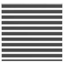   vidaXL zebrafüggönnyel fekete szövetszélesség 160,9 cm poliészter