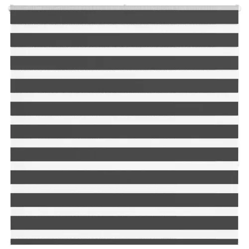 vidaXL zebrafüggönnyel fekete szövetszélesség 140,9 cm poliészter