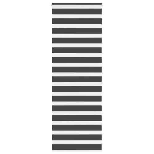 vidaXL zebrafüggönnyel fekete szövetszélesség 65,9 cm poliészter