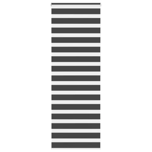 vidaXL zebrafüggönnyel fekete szövetszélesség 70,9 cm poliészter
