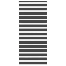   vidaXL zebrafüggönnyel fekete szövetszélesség 100,9 cm poliészter