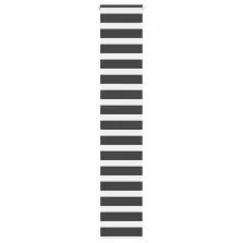   vidaXL zebrafüggönnyel fekete szövetszélesség 35,9 cm poliészter