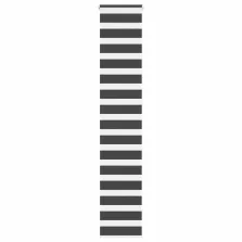   vidaXL zebrafüggönnyel fekete szövetszélesség 40,9 cm poliészter