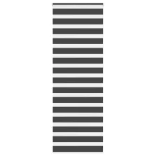   vidaXL zebrafüggönnyel fekete szövetszélesség 75,9 cm poliészter