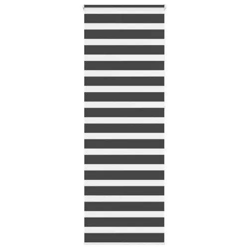 vidaXL zebrafüggönnyel fekete szövetszélesség 75,9 cm poliészter