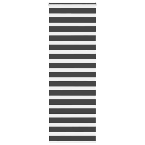 vidaXL zebrafüggönnyel fekete szövetszélesség 80,9 cm poliészter