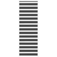   vidaXL zebrafüggönnyel fekete szövetszélesség 85,9 cm poliészter