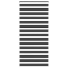   vidaXL zebrafüggönnyel fekete szövetszélesség 105,9 cm poliészter