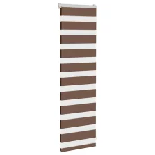   vidaXL zebrafüggönnyel barna szövetszélesség 35,9 cm poliészter