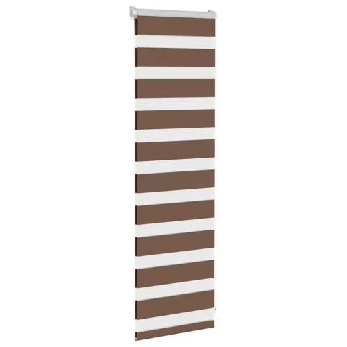 vidaXL zebrafüggönnyel barna szövetszélesség 35,9 cm poliészter
