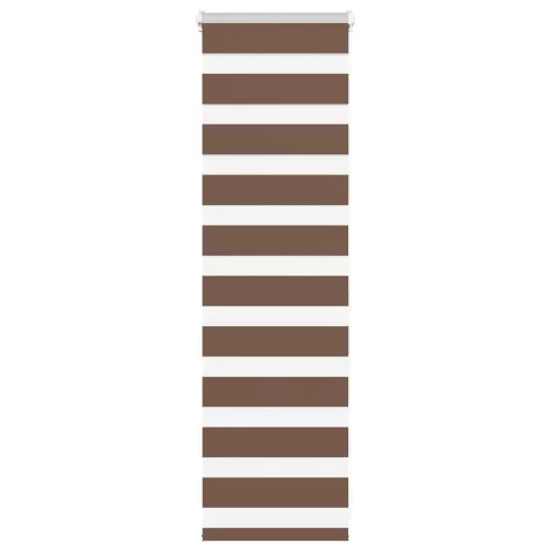 vidaXL zebrafüggönnyel barna szövetszélesség 40,9 cm poliészter