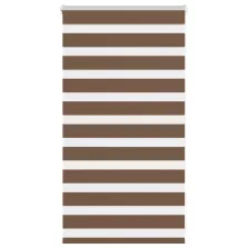  vidaXL zebrafüggönnyel barna szövetszélesség 70,9 cm poliészter