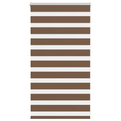 vidaXL zebrafüggönnyel barna szövetszélesség 80,9 cm poliészter