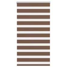   vidaXL zebrafüggönnyel barna szövetszélesség 85,9 cm poliészter