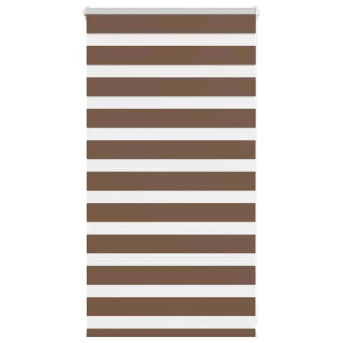 vidaXL zebrafüggönnyel barna szövetszélesség 85,9 cm poliészter