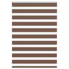   vidaXL zebrafüggönnyel barna szövetszélesség 90,9 cm poliészter