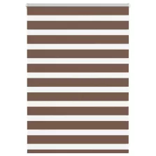   vidaXL zebrafüggönnyel barna szövetszélesség 100,9 cm poliészter